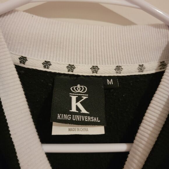 Kings Universal Cardinal Christmas Sweater Holiday Teacher Size Medium M 90s - Picture 5 of 7